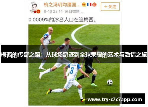 梅西的传奇之路：从球场奇迹到全球荣耀的艺术与激情之旅